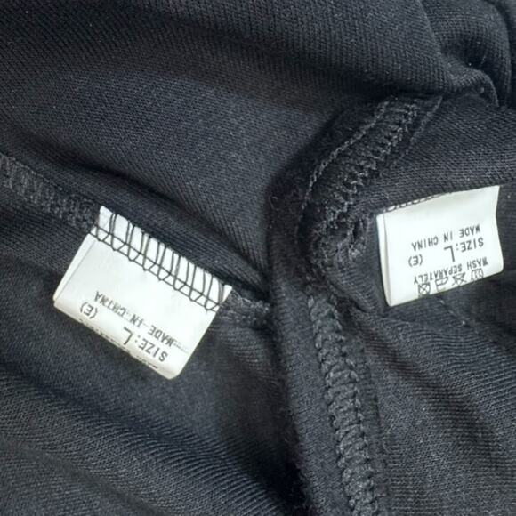 Women's Black 2-Piece Pencil Skirt & Crop Top Set - Size Large - Picture 5 of 5